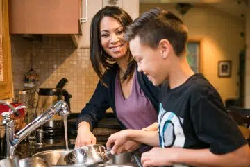 cuisiner avec les enfants